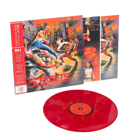 Vinyle Streets Of Rage Translucent Red